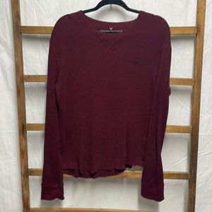 💙 Burgundy thermal long sleeve